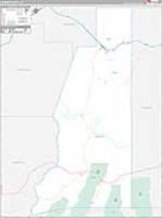 Lander, Nv Wall Map Zip Code