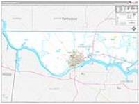 Lauderdale, Al Carrier Route Wall Map