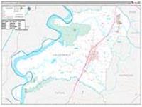 Lauderdale, Tn Carrier Route Wall Map