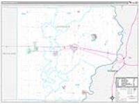 Lawrence, Il Wall Map Zip Code
