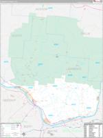 Lawrence, Oh Wall Map Zip Code