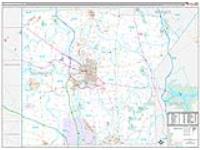 Lawrence, Pa Carrier Route Wall Map
