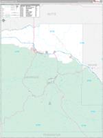 Lawrence, Sd Wall Map Zip Code