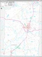 Lawrence, Tn Carrier Route Wall Map