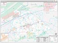 Lebanon, Pa Carrier Route Wall Map