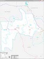 Lewis, Id Wall Map Zip Code