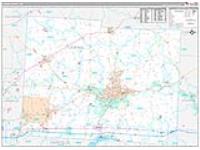 Licking, Oh Carrier Route Wall Map