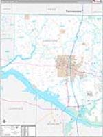 Limestone, Al Carrier Route Wall Map