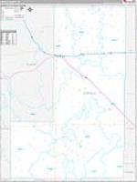 Lincoln, Co Carrier Route Wall Map