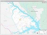 Lincoln, Ga Carrier Route Wall Map