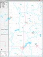 Lincoln, Mn Wall Map Zip Code