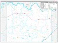 Lincoln, Wa Wall Map Zip Code