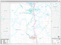 Lincoln, Wi Carrier Route Wall Map