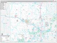 Livingston, Mi Carrier Route Wall Map