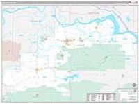 Logan, Ar Carrier Route Wall Map