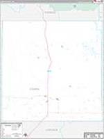 Logan, Ne Wall Map Zip Code