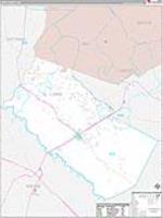 Long, Ga Carrier Route Wall Map