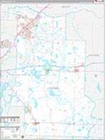 Lonoke, Ar Carrier Route Wall Map