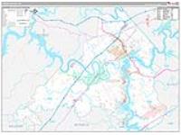 Loudon, Tn Carrier Route Wall Map