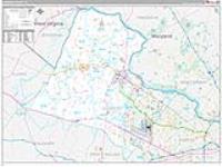Loudoun, Va Carrier Route Wall Map