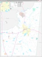 Lowndes, Ms Wall Map