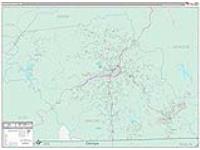 Macon, Nc Carrier Route Wall Map