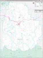 Madison, Ar Carrier Route Wall Map