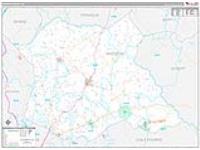 Madison, Ga Carrier Route Wall Map
