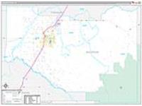 Madison, Id Wall Map Zip Code