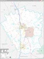 Madison, Ky Carrier Route Wall Map