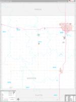 Madison, Ne Carrier Route Wall Map