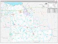 Madison, Ny Carrier Route Wall Map