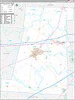 Madison, Oh Carrier Route Wall Map