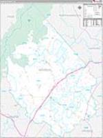 Madison, Va Carrier Route Wall Map