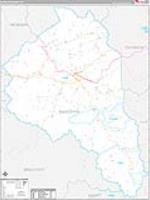 Magoffin, Ky Carrier Route Wall Map