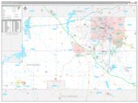 Mahoning County, OH Zip Code Wall Map Red Line Style by MarketMAPS ...