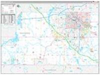 Mahoning, Oh Carrier Route Wall Map