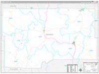 Maries, Mo Carrier Route Wall Map