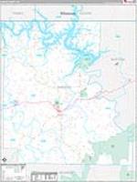 Marion, Ar Carrier Route Wall Map