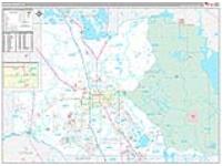 Marion, Fl Carrier Route Wall Map