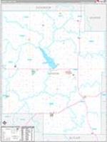 Marion, Ks Carrier Route Wall Map