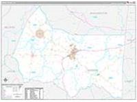 Marion, Ky Carrier Route Wall Map