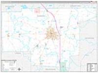 Marion, Oh Carrier Route Wall Map