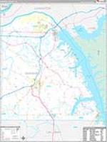 Marshall, Ky Carrier Route Wall Map