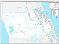 Martin, Fl Wall Map Zip Code