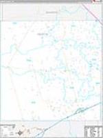 Martin, Tx Carrier Route Wall Map