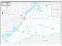 Mason, Il Wall Map Zip Code