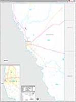 Maverick, Tx Carrier Route Wall Map