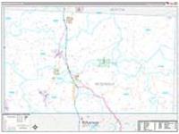 Mcdonald, Mo Carrier Route Wall Map