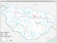 Mcdowell, Wv Carrier Route Wall Map